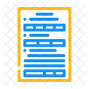 Form Paper Document Symbol
