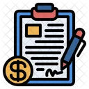 Form Loan Accounting Icon