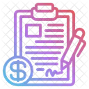 Form Loan Accounting Icon