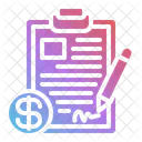 Form Loan Accounting Icon