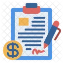 Form Loan Accounting Icon