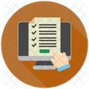 Submission Tax Document Icon