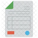 Form Template Document Icon