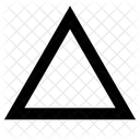 Forma De Triangulo Triangulo Forma Symbol