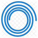 Forma de espiral  Icono