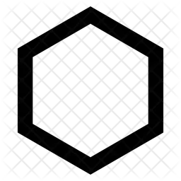 Forma hexagonal  Icono