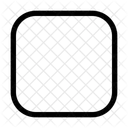 Forma Cuadrado Diseno Icono