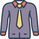 Formell Kleid Krawatte Symbol