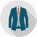 Formal Suit Clothing Elegant Icon