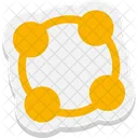 Format Circle Grid Element Icon