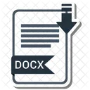 Docx Extension Fichier Icône