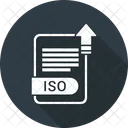 Iso Extension Fichier Icône