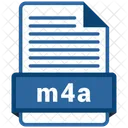 M 4 A Fichier Formats Icône