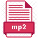 Mp 2 Fichier Formats Icône