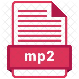 Format de fichier mp2  Icône