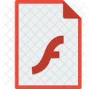 Fichier Format Swf Icon