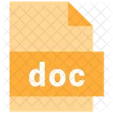 Fichier Format Document Icône