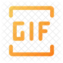 Format Gif Icône