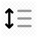 Format Line Spacing  Icon