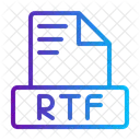 RTF Document Fichier Icône