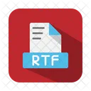 Format de texte enrichi RTF  Icône