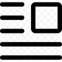 Schnittstelle Textformatierung Bild Rechts Absatz Bild Textausrichtung Umbruch Rechts Formatierung Symbol