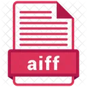 Aiff Archivo Formatos Icono