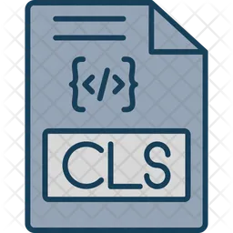 Formato de archivo cls  Icono