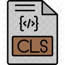 Formato de archivo cls  Icono