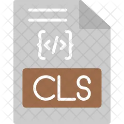 Formato de archivo cls  Icono