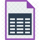 Archivo Formato Excel Icon