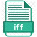 Iff Archivo Formatos Icono