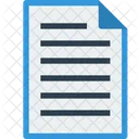 Archivo Formato Texto Icon