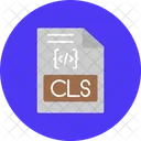 Formato de arquivo cls  Ícone