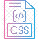 Formato de arquivo css  Ícone