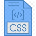 Formato De Arquivo Css Css Arquivo Icon