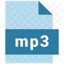 Mp 3 Arquivo Formato Ícone