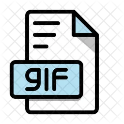 Formato de intercambio de gráficos gif  Icono