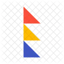 Forma Geometrica Retro Icon