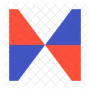 Forma Geometrica Retro Icon