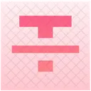 Tachado Icono