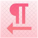 Direccion De Texto R A Icono
