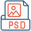 Formato Psd Arquivo Psd Psd Ícone