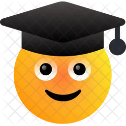 Graduação Emoji Ícone