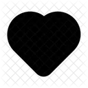 Forme Forme De Coeur Amour Icône