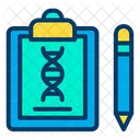 Genetischer Bericht Genetischer Forschungsbericht Genetische Forschungsformel Symbol