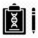 Genetischer Bericht Genetischer Forschungsbericht Genetische Forschungsformel Symbol