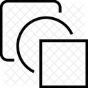 Formen Kreis Quadrat Symbol