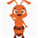 Formiga Inseto Fofo Ícone