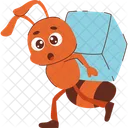Formiga Cubo Inseto Ícone